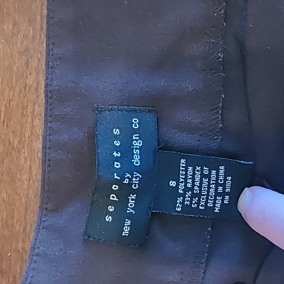 Brown a line skirt - Picture 2 of 3